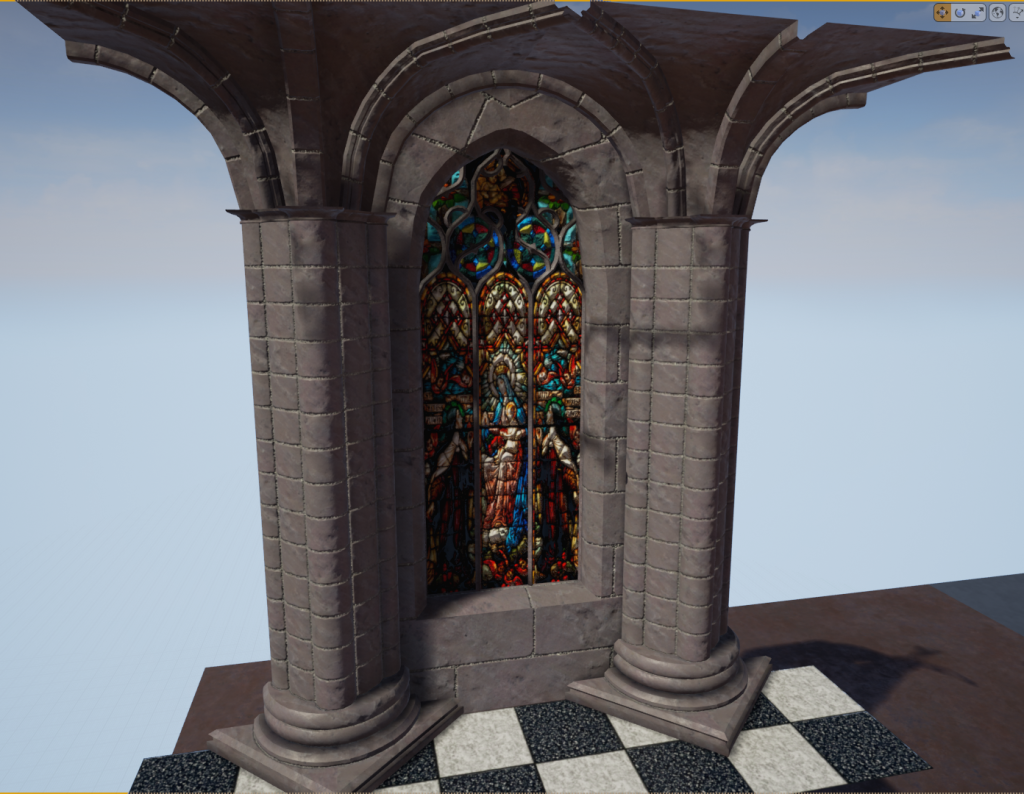 textured gothic project